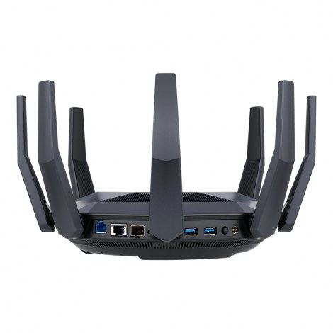 Asus | AX6000 Dual Band Router | RT-AX89X | 802.11ax | 4804+1300 Mbit/s | 10/100/1000 Mbit/s | Ethernet LAN (RJ-45) ports 8 | M - 2